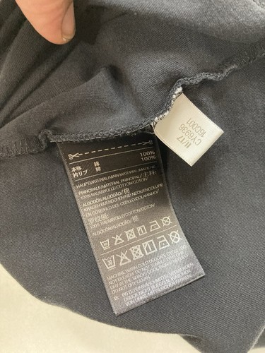 Adidas Y-3 Yohji Yamamoto Logo T-shirt Men Small Black CY6936 - Picture 6 of 9