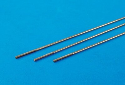 M2,5 x 200mm Schubstange Anlenkung Gewindeanteil 20mm extron X0442 (10 Stück)