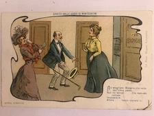 Advertising postcard Effects of Water and Care of Montecatini Terme c7