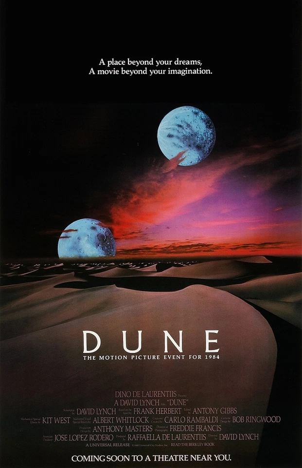 Dune movie poster 11 x 17 inches : Frank Herbert (style a) Dune poster