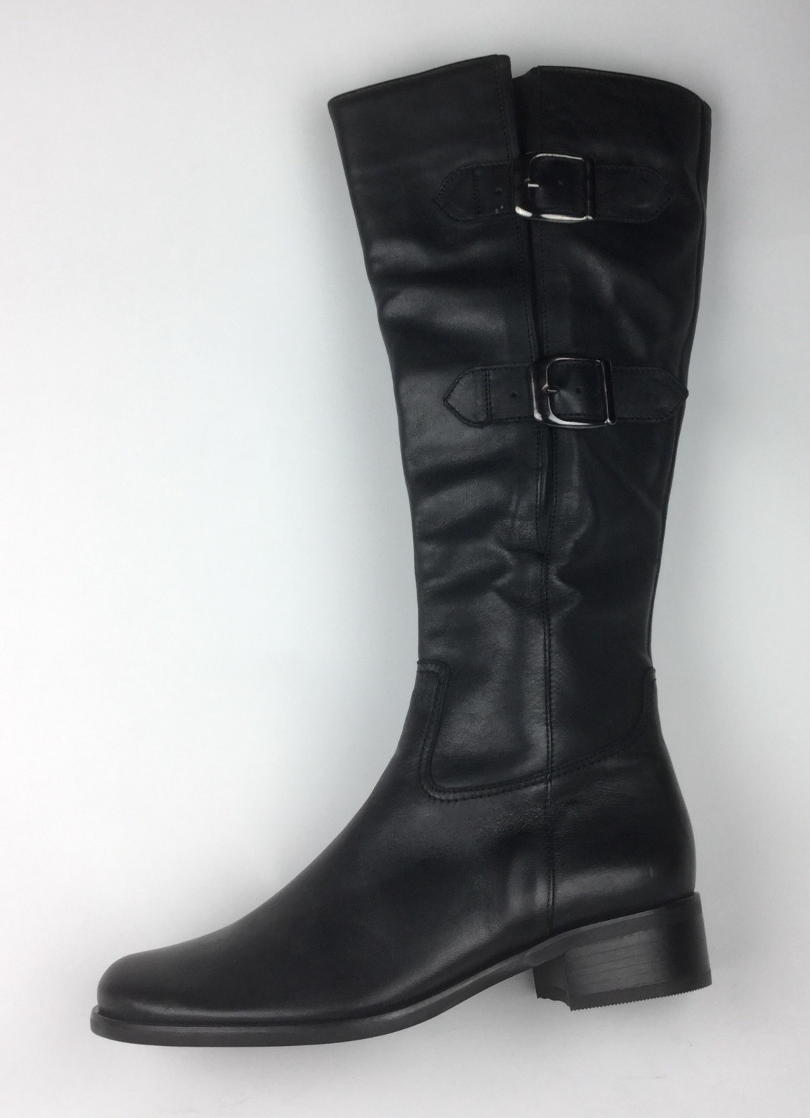 gabor black knee high boots