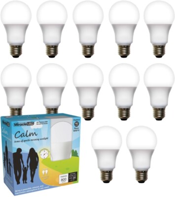 MiracleLED Nature s Vibe Calm Gentle Morning Serenity LED (801454) - 12-Pack