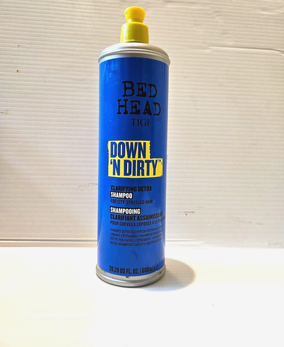 TIGI Bed Head Down N Dirty Clarifying Detox Shampoo 20.29 fl oz 600 ml