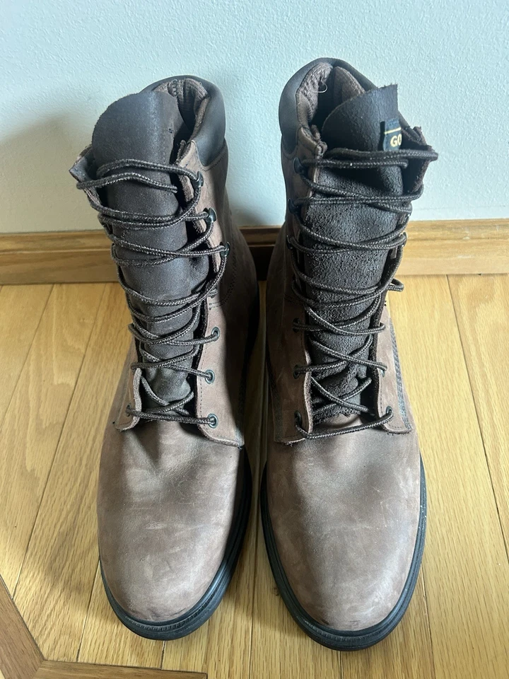 Para hombres Nuevas Botas Utilitarias de Trabajo Cuero Marrón ALA ROJA GoreTex 4423 Puntera de Acero Talla-10 Foto 2 de 4