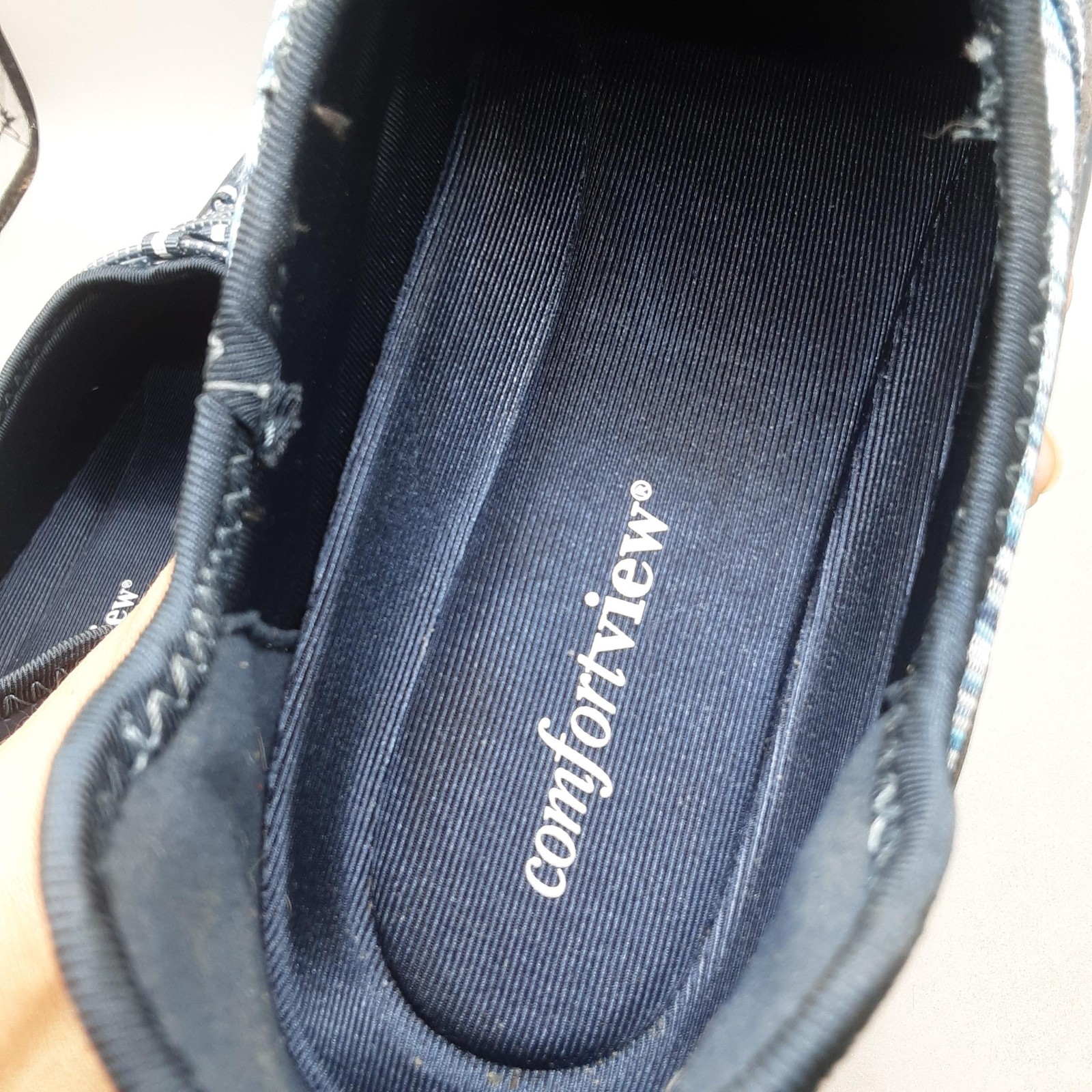 Comfortview Shoes Womens Tory 10WW Slip On Casual Lightweight Walking Sneakers