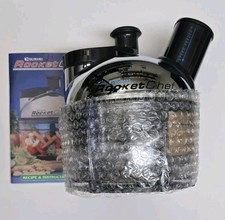 New Culinare Rocket Chef Manual Food Processor w/ Manual & Attachments, No Box