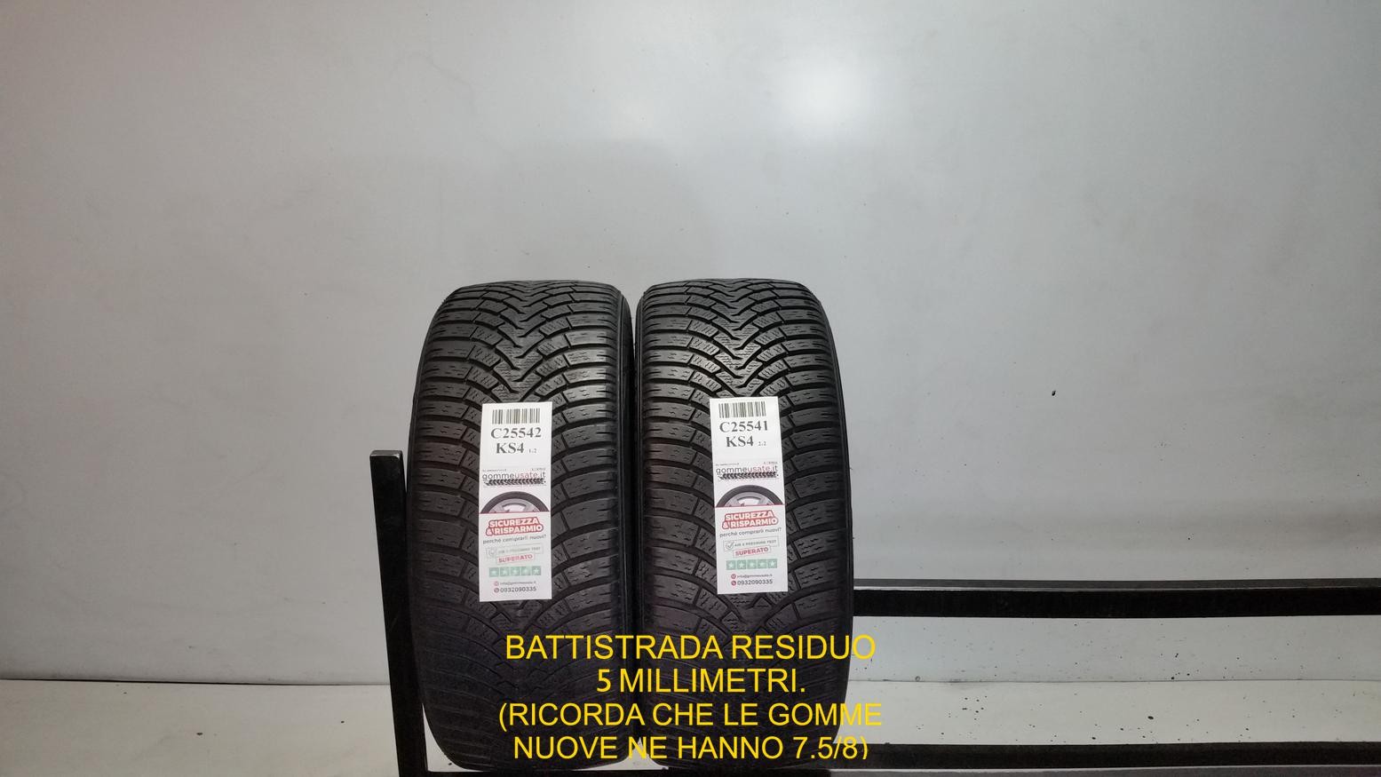 GOMME USATE TERMICHE 215/45R16 90V FALKEN EUROWINTER HS01 PNEUMATICI C25542