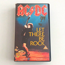 Warner Home Video AC/DC: Let There Be Rock VHS PAL 1980 Live Concert PG