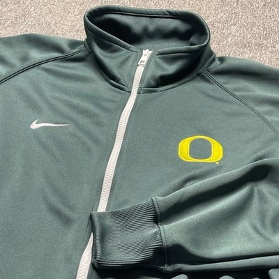 Nike Oregon Ducks Dri-FIT Track Jacket Mens XL Green Full Zip 31786X-OD1