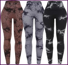Women Seamless High Waist Yoga Leggings Push Up Gym Workout Pants