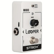 STRICH Looper Guitar Effect Pedal 90 Mins 3 S...
