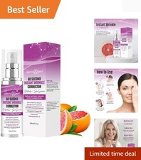 60 Second Instant Wrinkle Corrector Pure Organic + Peptide Complex, Amazing R...