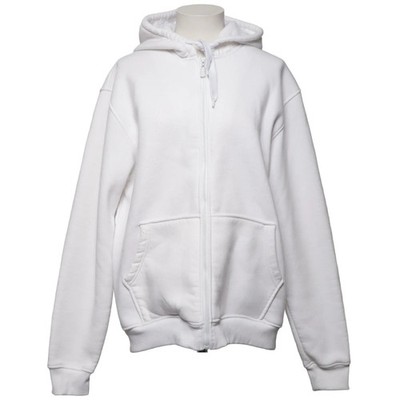 Simran, Kapuzenpullover, Größe: M, Weiß, Polyester/Viskose, Einfarbig #y0Y