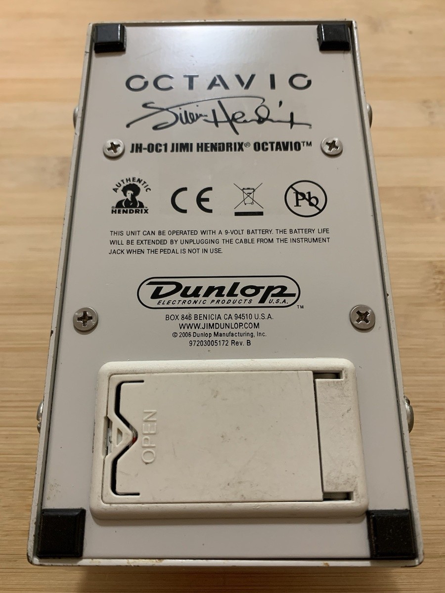 ギター Jim Dunlop JH-OC1 JIMI HENDRIX Octavio Dunlop JH-OC1 Jimi Hendrix Octavio Pedal | Mass Street Music