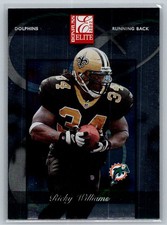💎2002 Donruss Elite Football #80 Ricky Williams - Miami Dolphins💎