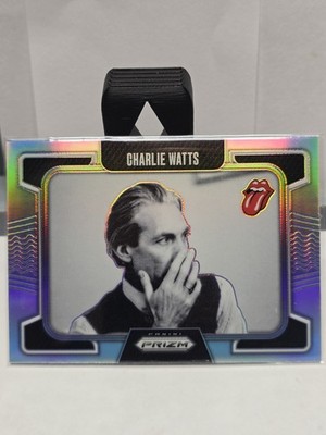 2025 CHARLIE WATTS PANINI PRIZM ROLLING STONES ##85 Silver Prizm
