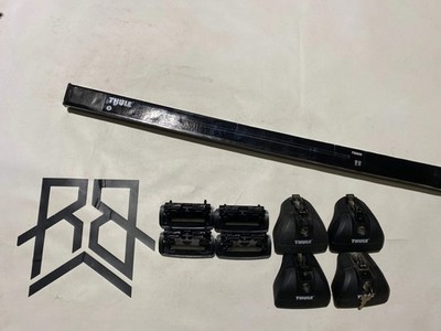 Thule square bar set for VAUXHALL Zafira 05-06 ( 4010 - 753 - 7122)