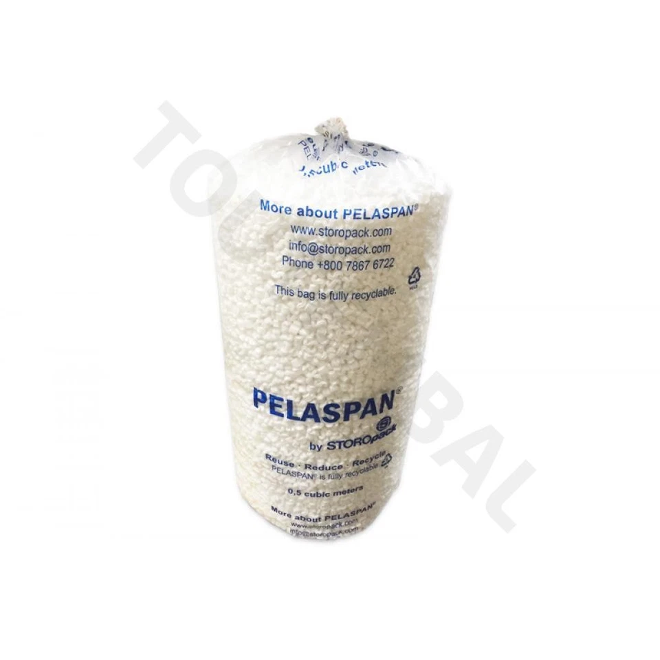 Particulaire de calage polystyrène PELASPAN Sac 0.5 m3 - Photo 1/1