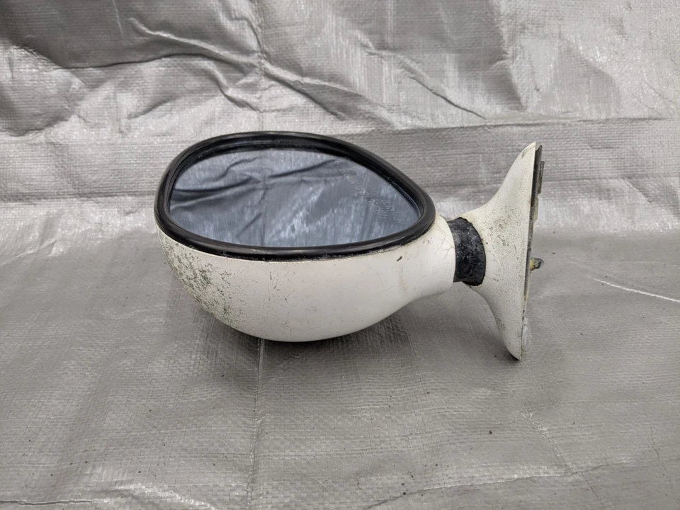 Espejo retrovisor lateral derecho del pasajero 90-97 Mazda MX5 Miata OEM blanco NA 1990-1997 90NAUC Foto 4 de 4