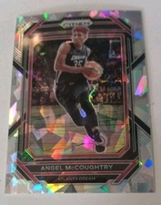 2023 Panini WNBA Prizm Angel McCoughtry Ice Prizm #75 Atlanta Dream Basketball 