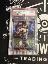 2023 Bowman’s Best Max Clark Masterpieces PSA 10 Detroit Tigers 🐅