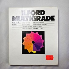 Vintage Ilford Multigrade Filters Complete Set Collectible Darkroom Accessory