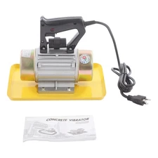 Concrete Vibrator with Cord For Road Construction 11.42x8.27x9.45" Yellow Silver