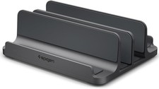 Spigen Vertical Laptop Stand Holder with Adjustable Dock Fits 11" to 16" Laptops