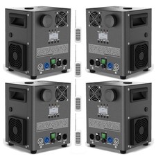4X 1200W Cold Spark Machine LCD Remote Firework Machin DMX Wedding Stage Party