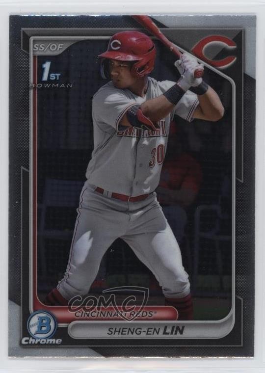 2024 Bowman Chrome Prospects Sheng-En Lin #BCP-155 12g7