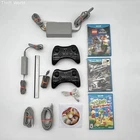 Yoshi's Woolly World 4 Wii U Game Lot 2 Pro Controllers Cables No Console