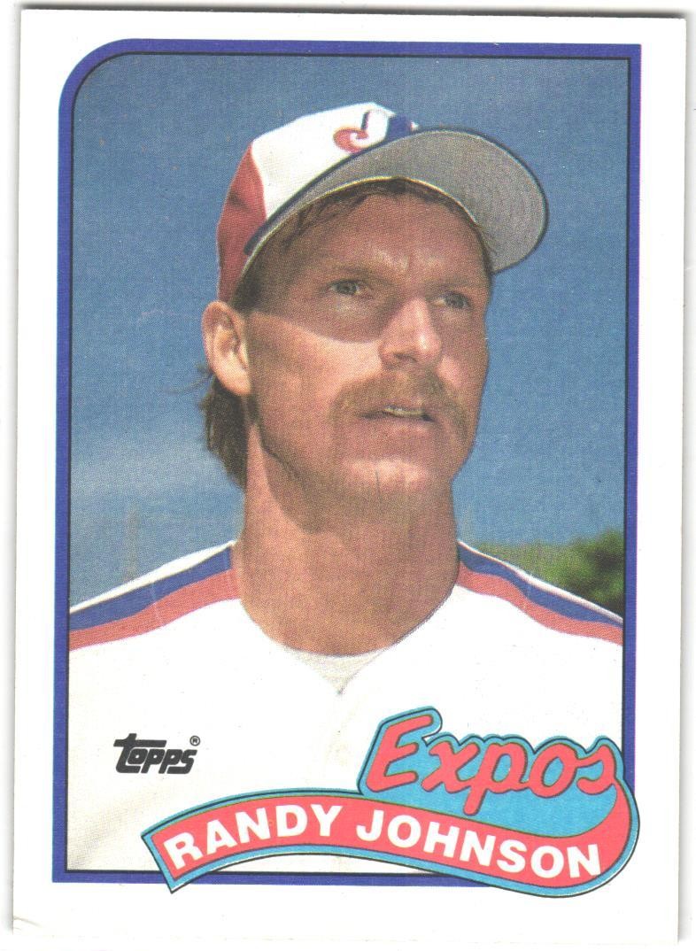 1989 Topps Randy Johnson #647 RC