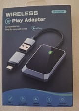 Wireless Carplay Adapter, Converts Wired to Wireless carplay Adapter for iPhone