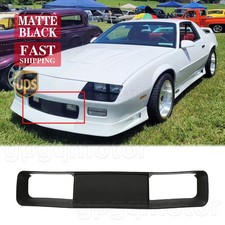 Fit For Camaro Z28 Rs 1991-1992 Matte Black Front Bumper Lower Grille Ht10139545