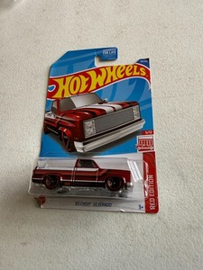 Hot Wheels 83 Chevy Silverado Red Edition | eBay
