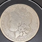 1896 O Morgan Dollar Silver Circulated