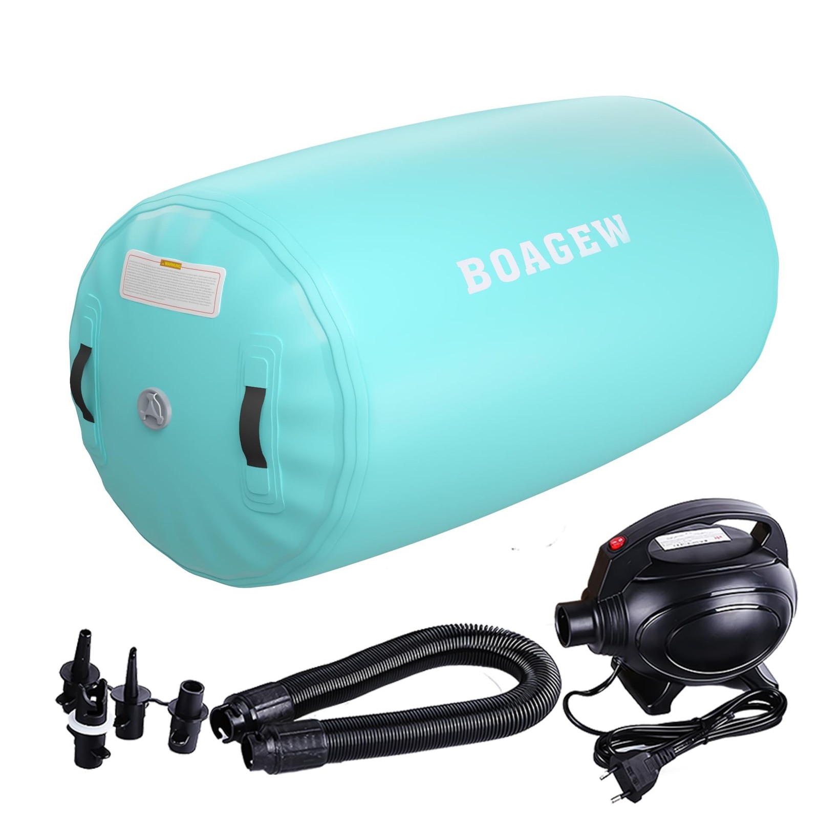 Air Roller Inflatable Tumbling Roller Gymnastics Barrel Air Mat Octagon Mat w...