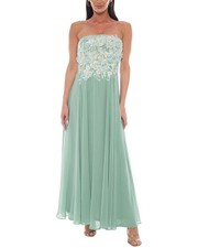 Oleg Cassini Embellished Maxi Dress Women's