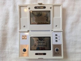 Used Game Watch Oil Panic