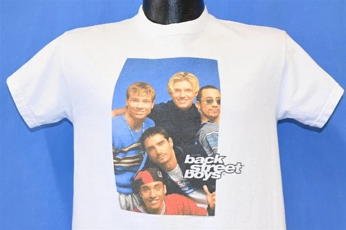 90s BACKSTREET BOYS POP MUSIC BOY BAND t-shirt 1990s vintage concert t-shirt, vintage, size L, single stitch, B+ condition