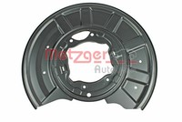 Metzger Spritzblech Bremsscheibe Hinten Links Passend FüR Mercedes-Benz 6115011