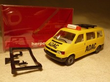 HERPA Volkswagen VW T4 Caravelle Bus "ADAC-Verkehrstechnik" in 1:87 – gelb