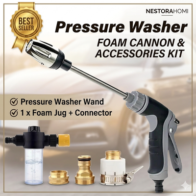 #ad Aquoxis Cordless Cleaning Device Converts Garden Hose to Pressure Washer $14.99