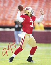 Jeremiah Masoli San Francisco 49ers NFL Football signed 8x10 photo w/COA