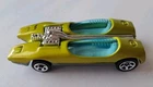Vintage 1993 Hot Wheels Splittin Image Olive Green Vintage Mattel 1968 Nice Cond