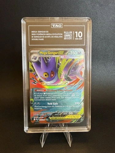 Mega Gengar ex 056/094 Pokémon Phantasmal Flames TAG 10