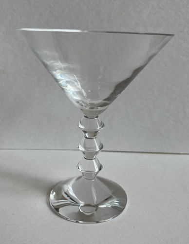 Vintage Baccarat Vega Martini Glass Cocktail Glass - 5 7/8 x 4 1/2"