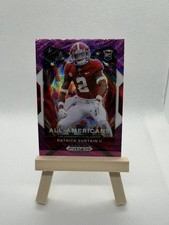 Patrick Surtain II ALL-AMERICAN PURPLE WAVE 2021 Panini Draft Picks #199 (RC)