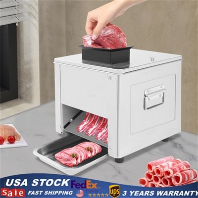 Automatic Meat Cutter Commercial Electric Meat Slicer Shredded Cutting Machine