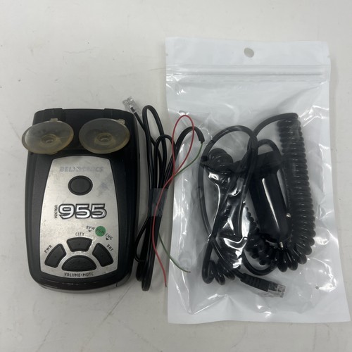 Beltronics Vector 955 Radar Detector w/ cord for cigarette lighter ...